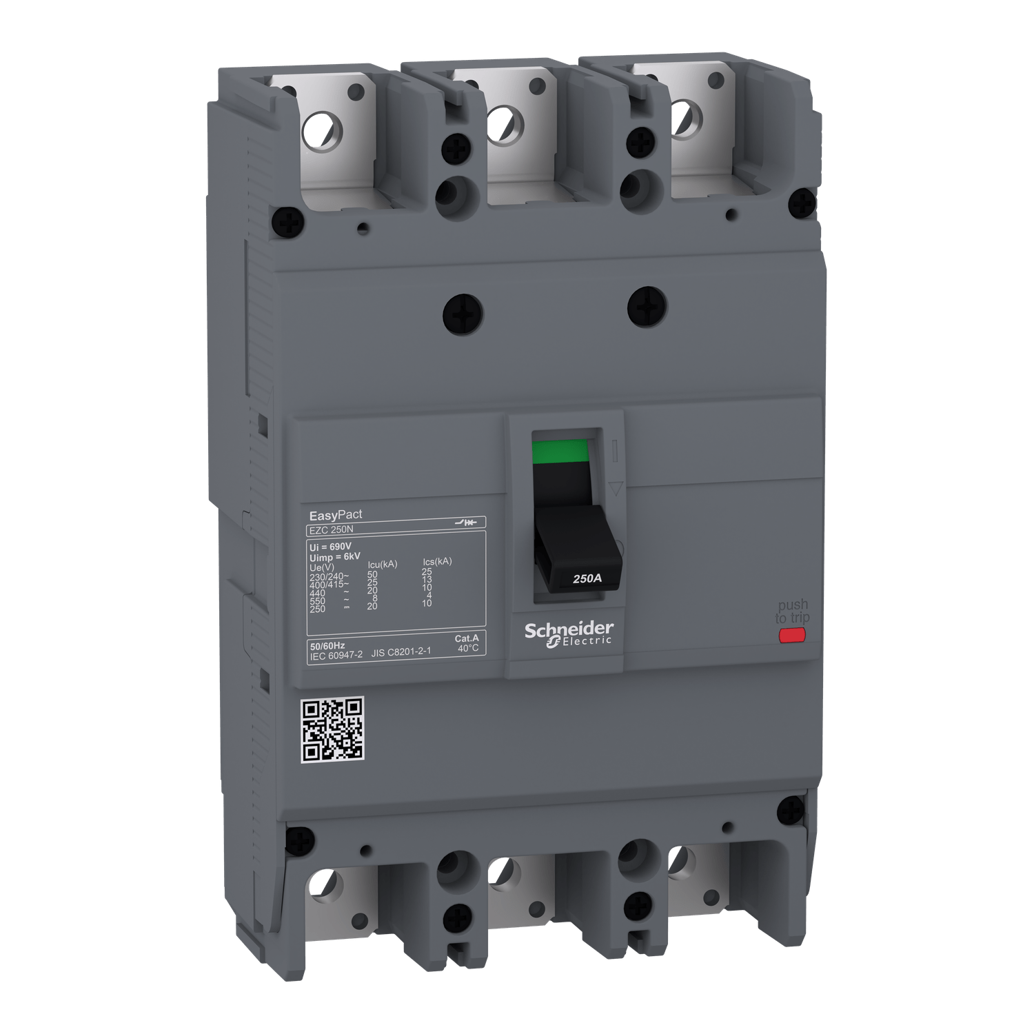 EZC250N3225 - DISJUNTOR 225A 3P EZC250N - Mais Industrial
