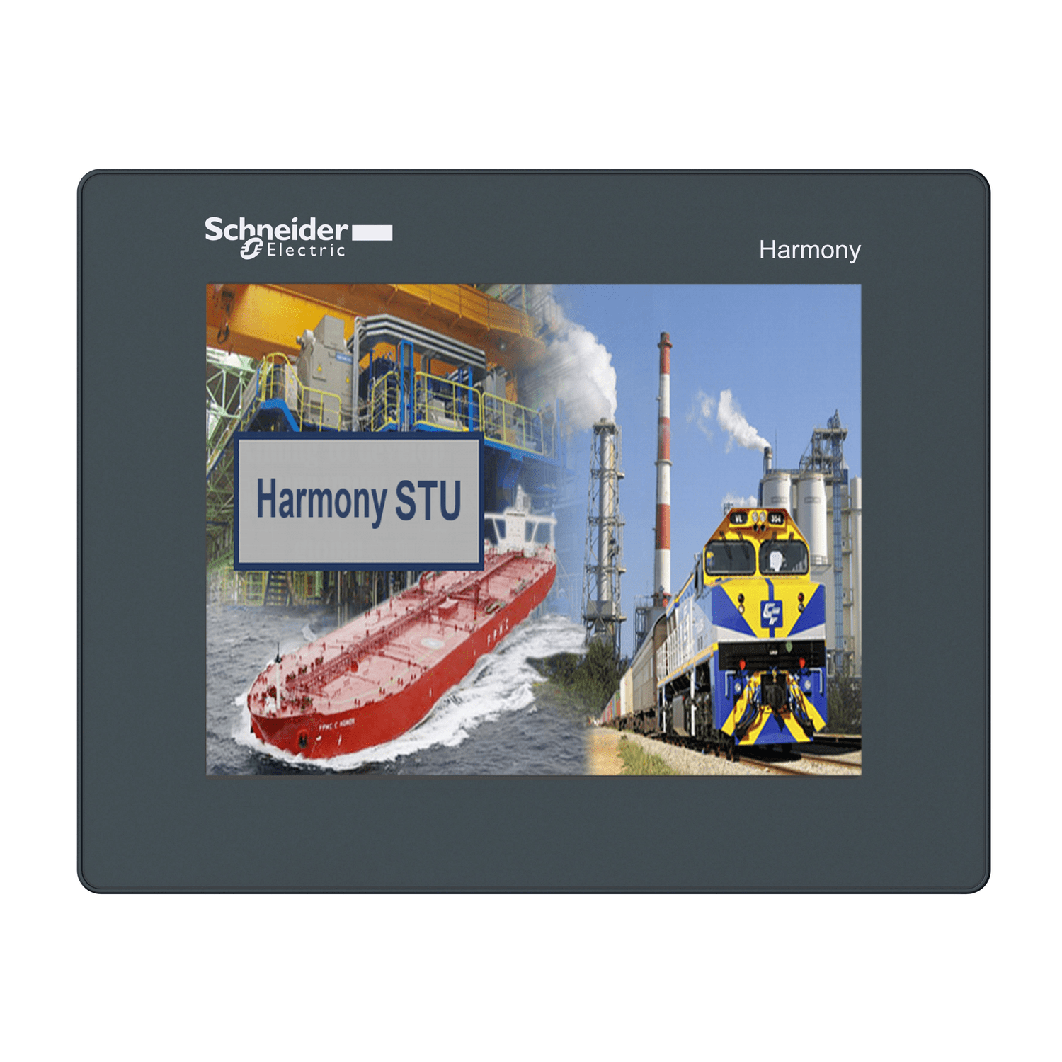HMISTU855 - INTERFACE HOMEM MAQUINA COLORIDA 5.7 STU MONTAGEM FURO  HMISTU855
