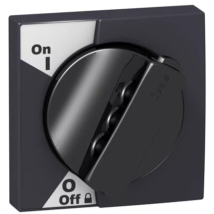 A9A27005 - SUBCONJUNTO PARA MANOPLA ROTATIVA IC60  MANOPLA ROTATIVA PRETA PARA IC60