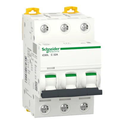 A9F94332 - DISJUNTOR ACTI9 IC60L 3P CUR VA C 32A 440 V