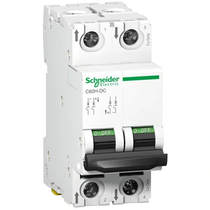 A9N61535 - DISJUNTOR ACTI9 C60HDC 1P 35A 10KA 220 V CC CUR VA C