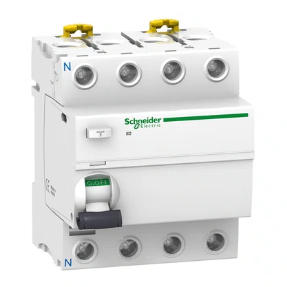 A9R71425 - INTERRUPTOR DIFERENCIAL IDR ACTI9 ILD 4P 25A 30MA 10KA 380 415VCA CLASSE AC