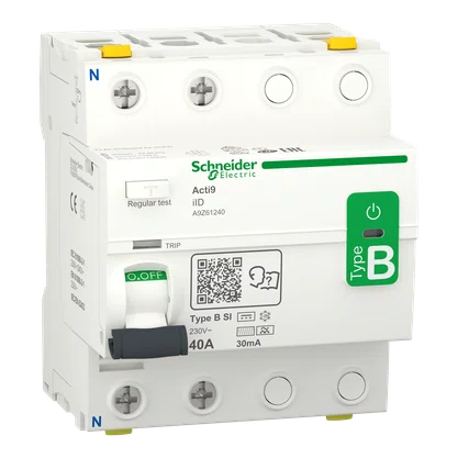 A9Z61240 - INTERRUPTOR DIFERENCIAL ACTI9 IID2P40A 30MA B-SI