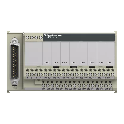 ABE7CPA02 - INTERFACE ABE7 8 CANAIS 25 VIAS