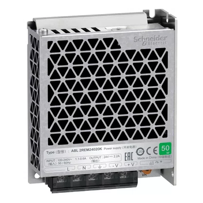 ABL2REM24020K - FONTE DE ALIMENTAÇÃO CHAVEADA  24 VDC  50 W  2.2 A  110 220 VAC  MONOFÁSICA
