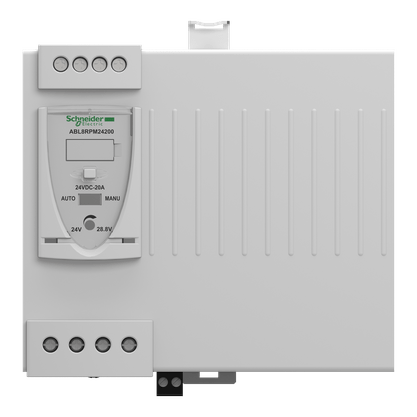 ABL8RPM24200 - FONTE DE ALIMENTAÇÃO CHAVEADA UNIVERSAL  24 VDC  480 W  20 A  110/220 - 200/240 VAC  MONO/BIFÁSICA