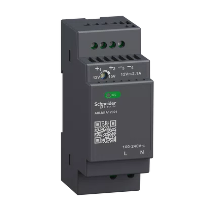 ABLM1A12021 - FONTE DE ALIMENTAÇÃO 12 VDC 2,1 A 2,5 W 100 240 VAC MONOFÁSICA