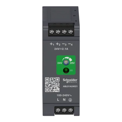 ABLS1A24021 - FONTE DE ALIMENTAÇÃO 24 VDC 2,1 A 50 W 100 240 VAC OU 140 340 VDC MONOFÁSICA