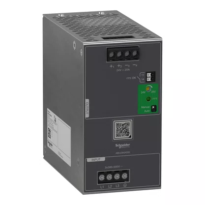 ABLU3A24200 - FONTE 24V 20A 3F UNIVERSAL