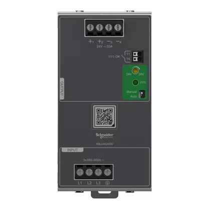 ABLU3A24200 - FONTE 24V 20A 3F UNIVERSAL