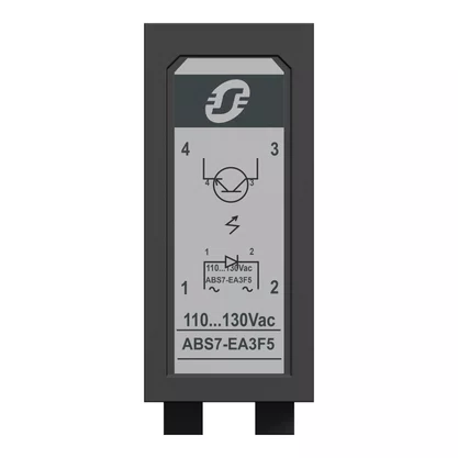 ABS7EA3F5 - RELE PLUG IN 12MM ENTRADA 110 130VAC