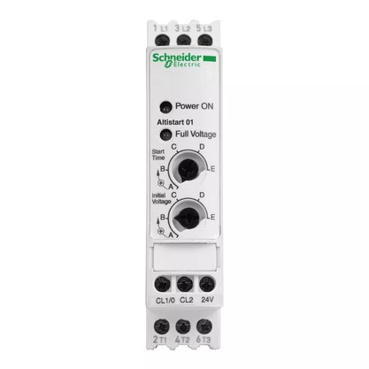 ATS01N106FT - SOFT STARTER SOFT STARTER PARTIDA SUAVE ELETRÔNICA ATS01 6 A 110480 VAC