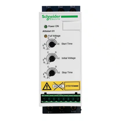 ATS01N209QN - SOFT STARTER SOFT STARTER PARTIDA SUAVE ELETRÔNICA ATS01 9 A 380415 VAC