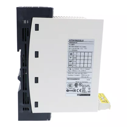 ATS01N222LU - PARTIDA SUAVE ELETRÔNICA ATS01 22 A 200-240 VAC