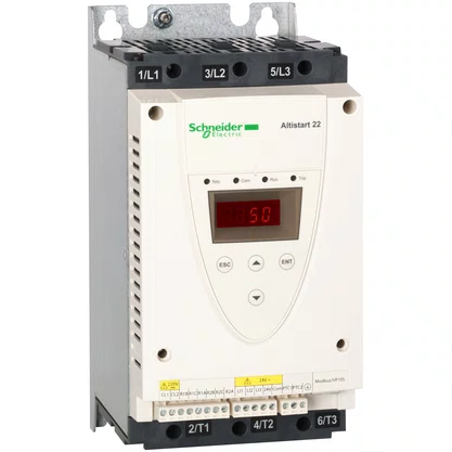 ATS22D47Q - SOFT STARTER SOFT STARTER PARTIDA SUAVE ELETRÔNICA ATS22 47 A 200440 VAC