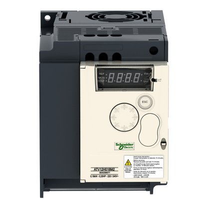 ATV12HU15M3 - INVERSOR DE FREQUÊNCIA ATV12 1.5 KW 200-240 VAC TRIFÁSICO
