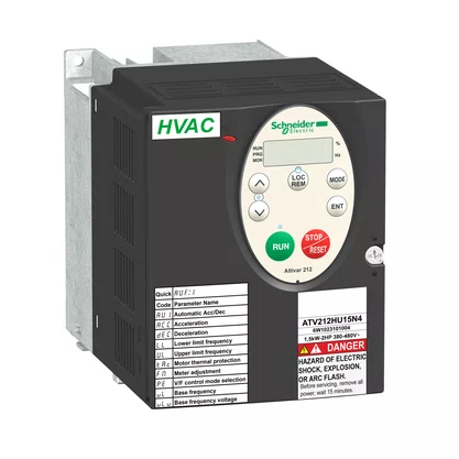ATV212HU22N4 - INVERSOR DE FREQUÊNCIA HVAC ATV212 2.2 KW 380 480 VAC TRIFÁSICO