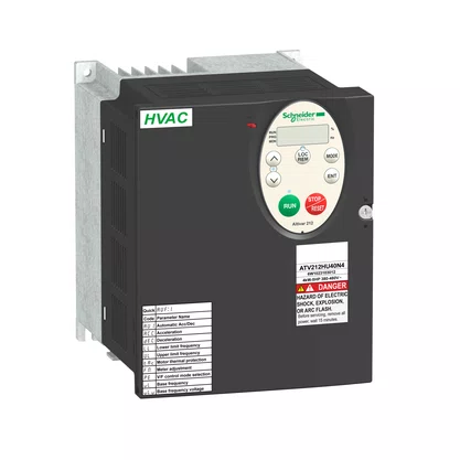 ATV212HU55N4 - INVERSOR DE FREQUÊNCIA HVAC ATV212 5.5 KW 380 480 VAC TRIFÁSICO