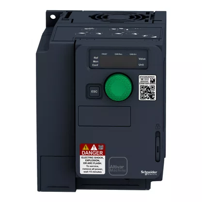 ATV320U04N4C - INVERSOR DE FREQUÊNCIA SCHNEIDER 0,5CV 0.37KW 380-480 VAC TRIFÁSICO COMPACTO