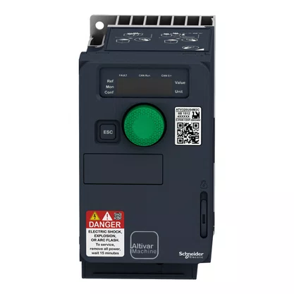ATV320U07M2C - INVERSOR DE FREQUÊNCIA ATV320 0.75KW 200-240 VAC MONOFÁSICO COMPACTO