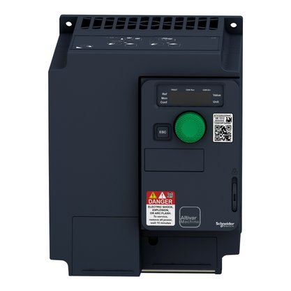 ATV320U22N4C - INVERSOR DE FREQUÊNCIA ATV320  2.2KW  380 480 VAC TRIFÁSICO  COMPACTO