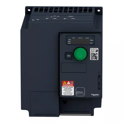 ATV320U30N4C - INVERSOR DE FREQUÊNCIA SCHNEIDER 4CV 3KW 380-480 VAC TRIFÁSICO COMPACTO