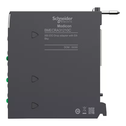 BMECRA31210C - MODICON X80 EIO DROP ADAPTER WITH ETHERNET BACKPLANE  COATED