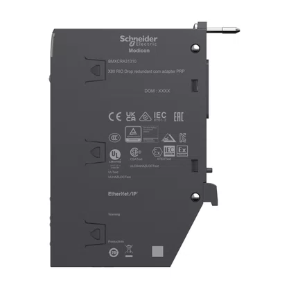 BMECRA31310 - PROCESSADOR REMOTA X80 EXPANSÃO DE ENTRADAS E SAÍDAS ETHERNET REDUNDANTE SCHNEIDER