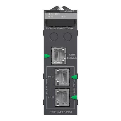 BMENOC0301C - MODULO M580 3 PORTAS ETHERNET IP E MODBUS TCP IP COATED