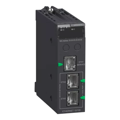 BMENOC0311C - MODULO M580 3 PORTAS ETHERNET IP E MODBUS TCP IP FACTORY CAST COATED