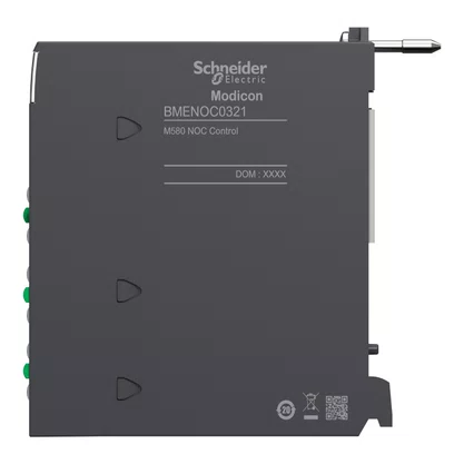 BMENOC0321C - MÓDULO X80 COMUNICAÇÃO ETHERNET TCP/IP IP FORWARDING 3 PORTAS M580