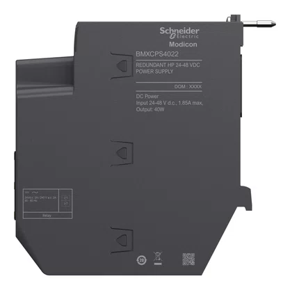 BMXCPS4022 - MÓDULO X80 FONTE DE ALIMENTAÇÃO REDUNDANTE 24...48 VCC 40 W