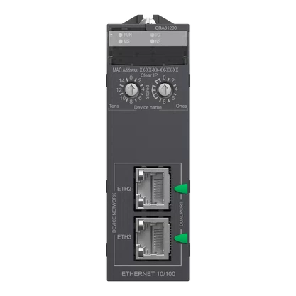 BMXCRA31200 - MODULO X80 ETHERNET COM SERVIDOR WEB FACTORYCAST