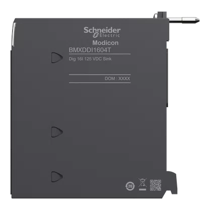 BMXDDI1604T - MODULO X80 16 ENTRADAS DIGITAIS 125VCC PNP BORNE