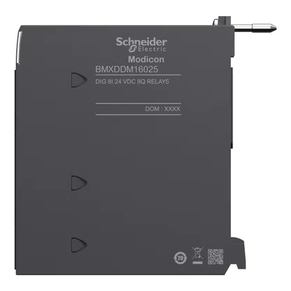 BMXDDM16025 - MODULO X80  8 ENTRADAS DIGITAIS 24VCC/8 SAIDAS DIG. A RELE
