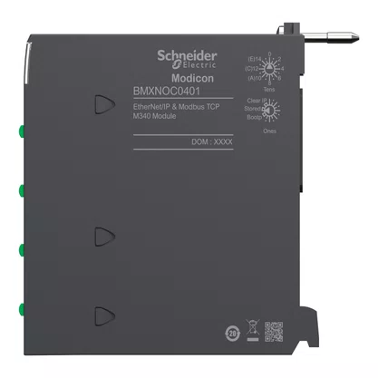 BMXNOC0401 - MODULO X80  ETHERNET/IP E MODBUS TCP/IP