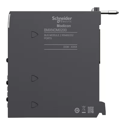 BMXNOM0200 - MODULO X80  COMUNICACAO COM 2 PORTAS RS485/232