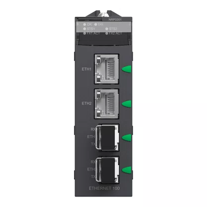 BMXNRP0201C - FIBER CONVERTER SM/LC 2CH 100MB  FOR SEVERE ENVIRONMENT