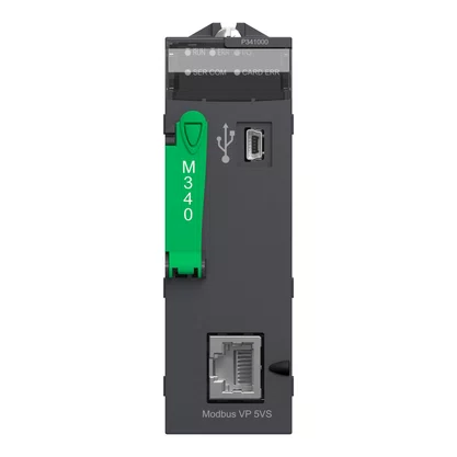 BMXP341000 - MODULO M340 PROCESSADOR 2MB 1 PORTA MODBUS