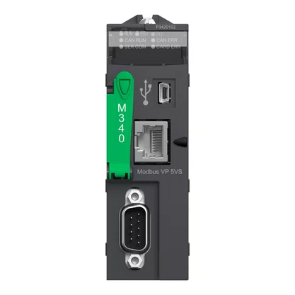 BMXP3420102 - MODULO M340 PROCESSADOR 4MB 1 PORTA CANOPEN1 PORTA MODBUS