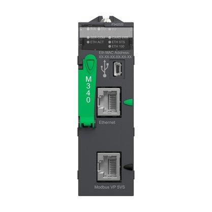 BMXP342020 - MODULO M340 PROCESSADOR 4MB 1 PORTA ETH 1 PORTA MODBUS