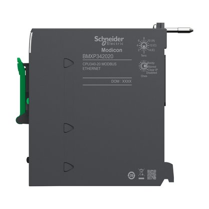 BMXP342020 - MODULO M340 PROCESSADOR 4MB 1 PORTA ETH 1 PORTA MODBUS