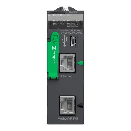 BMXP342020H - MODULO M340 PROCESSADOR 4MB 1 PORTA ETH1 PORTA MODBUSHG