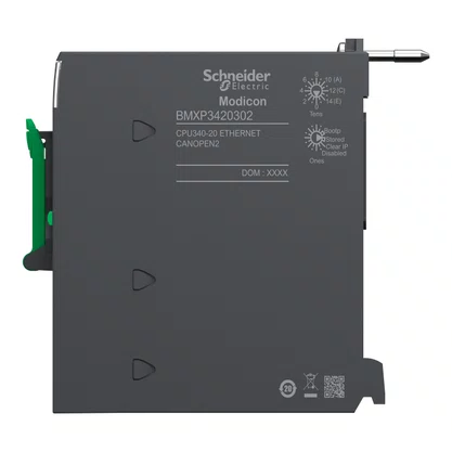 BMXP3420302 - UNIDADE DE PROCESSAMENTO CANOPEN E ETHERNET  MODICON M340  BMXP3420302
