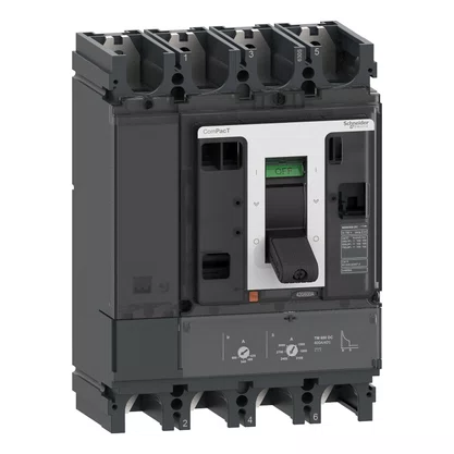 C63F4TM600D - DISJUNTOR NSX600F TM DC 4P SCHNEIDER