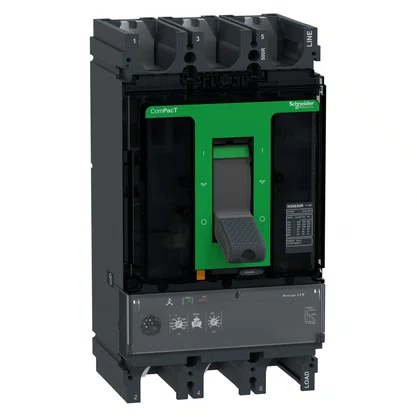 C63R32M500 - DISJUNTOR NSX630R MIC2 3 M 500A 3P3D SCHNEIDER