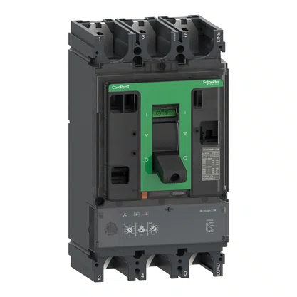 C63W32M500 - DISJUNTOR NSX630HB2 MIC2 3 M 500A 3P3D SCHNEIDER