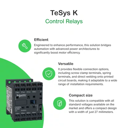CA2KN22G7 - CONTATOR AUXILIAR TESYS K 2NA+2NF 120VCA