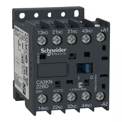 CA3KN22ED - CONTATOR AUXILIAR TESYS K 2NA+2NF 48VCC