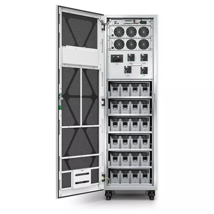 E3MUPS80KHB1S - NOBREAK TRIFÁSICO EASY UPS 3M DE 80 KVA 400 V (3:3) COM BATERIAS INTERNAS 9,3 MINUTOS DE AUTONOMIA PARTIDA 5X8